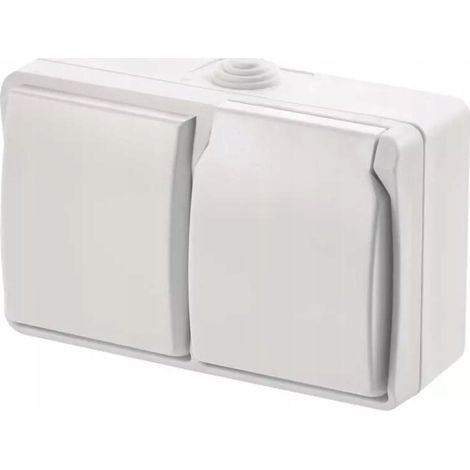 Interruptor Emos a1397.5 impermeable IP44 16 A 250 V (1/3)