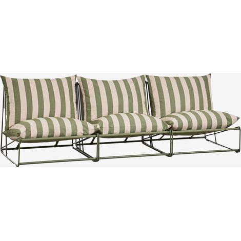 Sofá modular de jardín de 3 piezas Amaro SKLUM