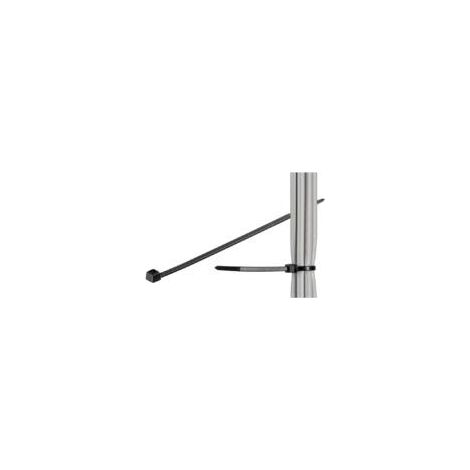Fascette per cavi MicroConnect 100 pezzi nere, CABLETIE6
