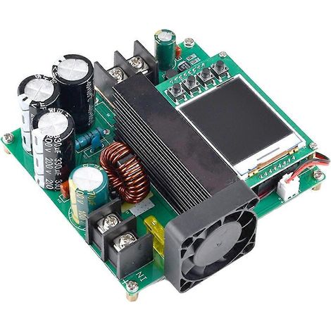 DC-DC 900W 15A Aufwärtswandler mit TFT-Digitalanzeige, Konstantstromwandler 9-60V auf 10-120V. (1/5)