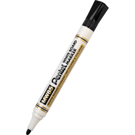 Rotulador de borrado en seco Pentel MW85 negro MW85-A