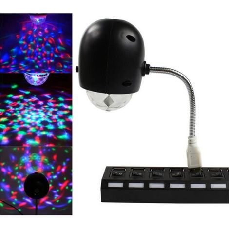Veilleuse bébé, lampe de scène USB chargeant la petite lanterne d'ordinateur de boule magique (1/4)