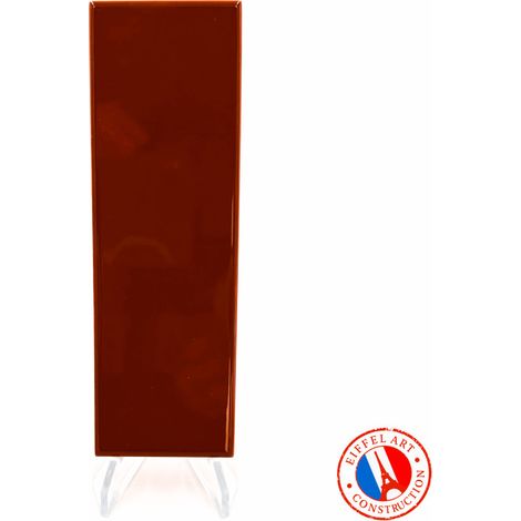 Aelle - Carrelage sol / mur briquette rectangulaire uni rouge brillant 5X15 cm FÄRGBLOCK LUCIDO BORGOGNA FGB111L - Vendu par boîte de 0,60 m² (1/5)