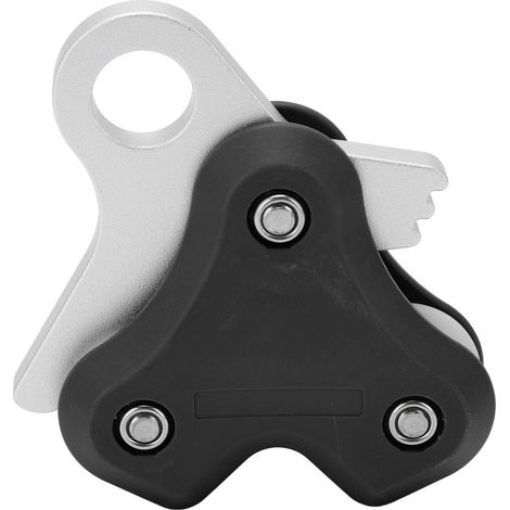 Seilrolle aus Aluminiumlegierung fürs Freitauchen – Effizienter Drahtseilaufroller, schwarzes Tauchzubehör (1/5)