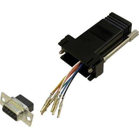 BKL Electronic 10121107 Adaptateur SUB-D femelle 9 pôles - RJ45 femelle 1 pc(s) Single