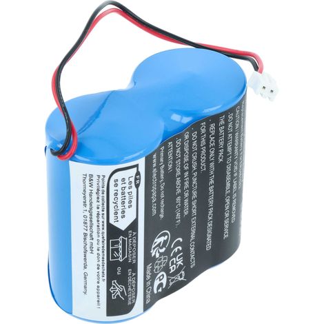 vhbw batteria compatibile con Siemens MAG 8000 dispositivo di misurazione (27000mAh, 3,6V, Li-MnO2)