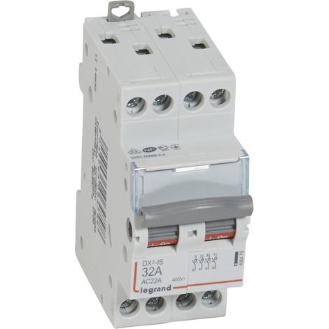 Legrand 406479 – DX-IS-Kopftrennschalter – Schraube/Schraube – 4P – 400 V – 32 A – 2 M