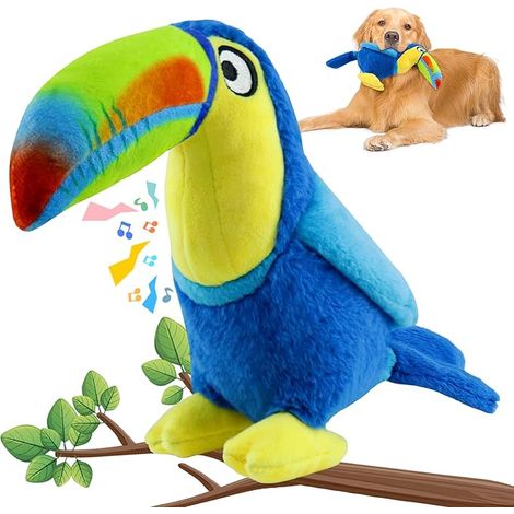 Gros jouets couineurs pour chiens : jouets en peluche colorés pour chiens – grands jouets à mâcher doux pour chiens de petite, moyenne et grande taille (1/5)