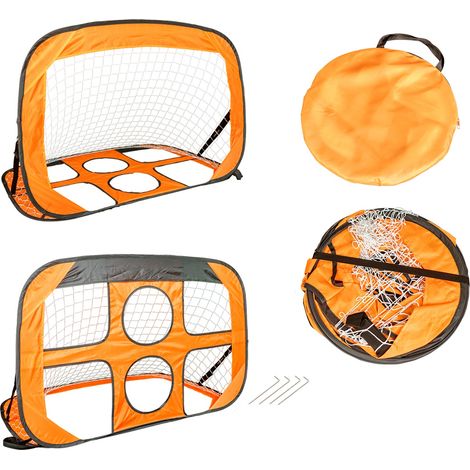 Porta da calcio Master Pop-Up 118 x 80 x 80 cm con fori di allenamento