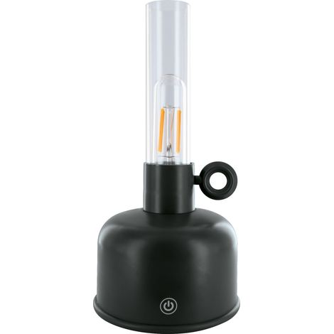 Schwaiger Akku LED Retro Tischlampe  TILA3803 schwarz (1/3)