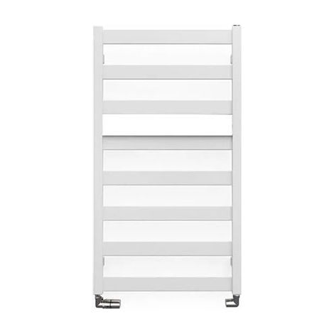 Sèche-serviette eau chaude blanc de 910mm de haut et 400mm de large - 295 Watt - VIV910/400SXB (1/5)
