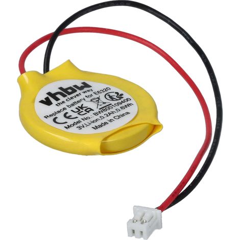 vhbw BIOS-Batterie kompatibel mit Getac W130 Computer Notebook (200 mAh, 3 V, Li-Ion) (1/5)