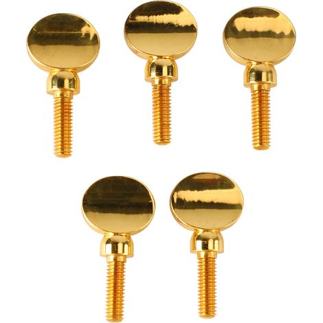 5-teiliges Set mit Klemmschrauben für den Saxophonhals aus hochfestem Messing (1/5)