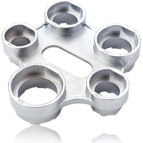 10-in-1-Werkzeug zum Aus- und Einbau von Strahlreglern an Wasserhähnen, universeller Metallschlüssel, Reparaturset für Küchen- und Badezimmerarmaturen