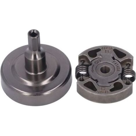 Kit embrayage et cloche d'embrayage pour débroussailleuses Stihl FS38, FS40, FS45, FS50, FS55, FS70 et autres séries, accessoires pour débroussailleuses, pignon avec tambour d'embrayage, pièces détach (1/5)