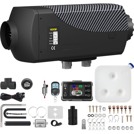 VEVOR Riscaldatore d’Aria Diesel, 12V 8KW di Riscaldatore di Parcheggio dellAria Diesel per Il Riscaldamento della Cabina di Veicoli Come Automobili, Autobus, Camper, Camion, Veicoli Tecnici, ecc. (1/5)