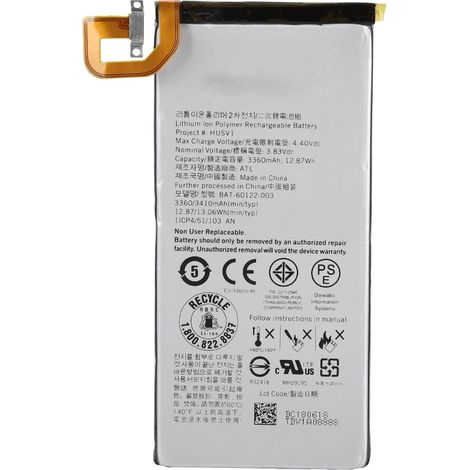 Batterie de remplacement originale 3360mAh pour BlackBerry Priv STV-100 - Grande autonomie (1/5)