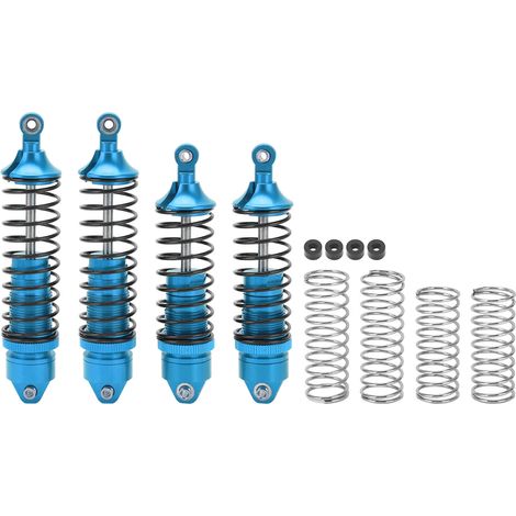 blaue RC-Stoßdämpfer für Vorder- und Hinterachse im Maßstab 1:10 für Geländewagen, LOSi Lasernut U4 Tenacity – Modellfahrwerk-Set (1/5)