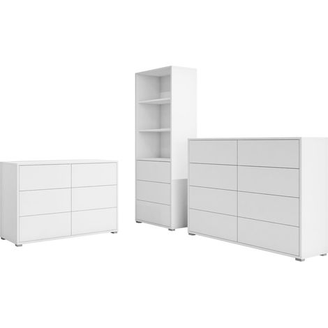 Conjunto de salón Comfivo Tutela I, Blanco