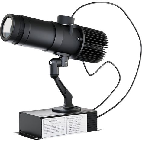 Proiettore di loghi LED GOBO 55W Rotante - Interno - Ottica 20° - (1/5)