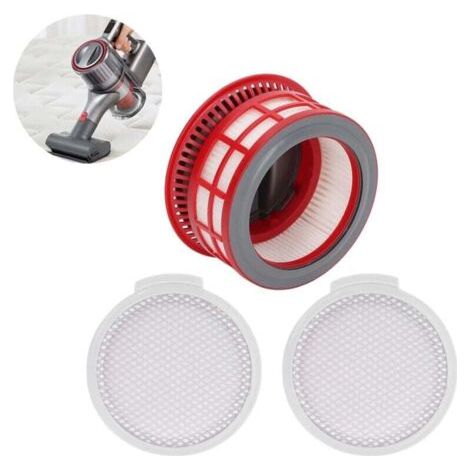 Filtro anteriore in cotone e 1 filtro posteriore HEPA per l'aspirapolvere senza fili Roborock H7 (1/4)