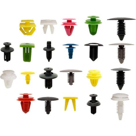 Clips de fixation universels pour pare-chocs, panneaux de porte et doublures d'ailes de voiture (1/5)