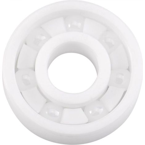 Miniature ceramic ball bearing 608 for finger-type router ZrO2 8 x 22 x 7 mm White (1/5)