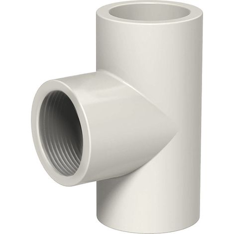 IDMAR 1/2" PVC-T-Stück, innen verklebt x innen verklebt x GW - Kaltwasser