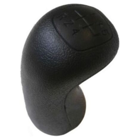 Pommeau de levier de vitesse pour Mercedes-Benz Vito W638 (96-03) – Noir, plastique, 5 vitesses (1/4)