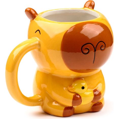 Mug 3D Capybara, design unique, cadeau idéal pour les amoureux des animaux