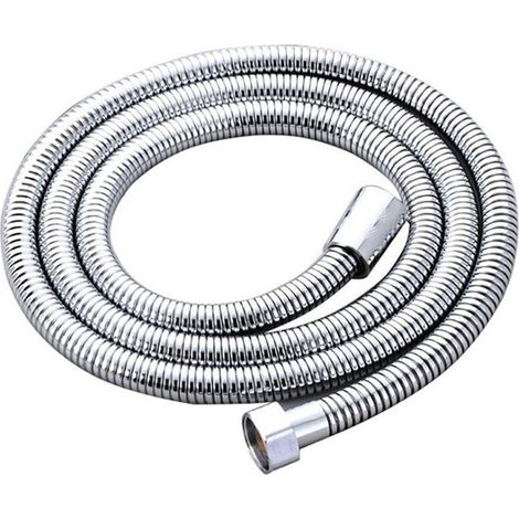 Manguera de ducha universal - 1,5 m (59 pulg.) Manguera de ducha de acero inoxidable antitorsión, estándar G1/2, conectores de cobre, manguera de ducha de repuesto (1/3)