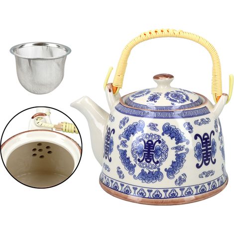Bollitore in ceramica con infusore
