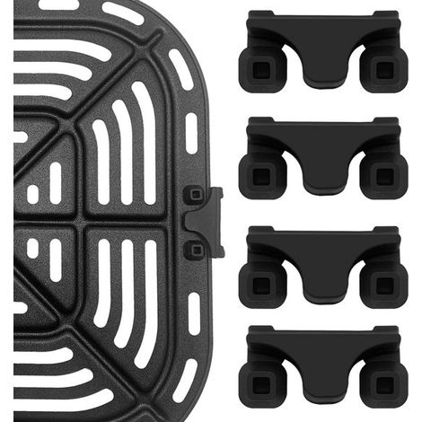 Gummipuffer für Airfryer 4 Stück Schwarz (1/5)