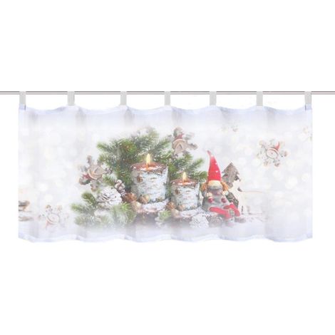 Lutin de Noël Cafe Maison, Plastique, Rouge, 45 x 120 x 0,1 cm (1/3)