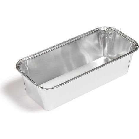 Lot de 100 moules à cake en aluminium