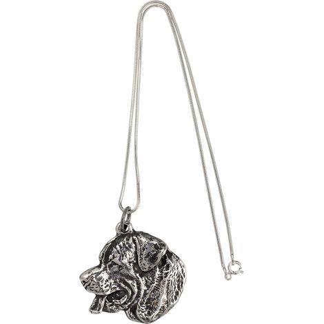 Rottweiler III – Hundehalskette, einzigartiger Schmuck für Hundeliebhaber, einzigartiger Schlangenanhänger von Art-Dog (1/5)