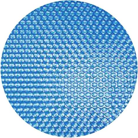 Bâche solaire ronde de 300 cm pour piscines à cadre - Isolation en polyéthylène - Bleu - Débris météorologiques (240 cm) (1/5)