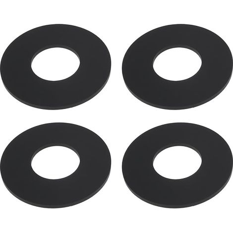 4 joints de réservoir de toilette 4 x 65 x 28.5 x 3 mm, compatibles avec réservoir de toilette DAL 1988.07, fixation étanche, lot de 4 pièces (1/5)
