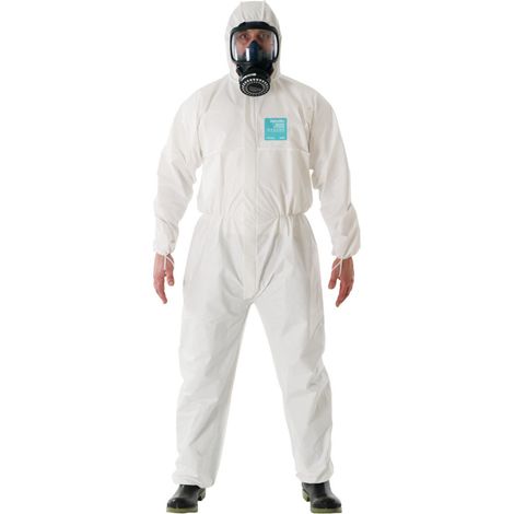 Ansell Schutzoverall Typ 5/6 AlphaTec 2000, weiß, Unisex-Größe: 3XL
