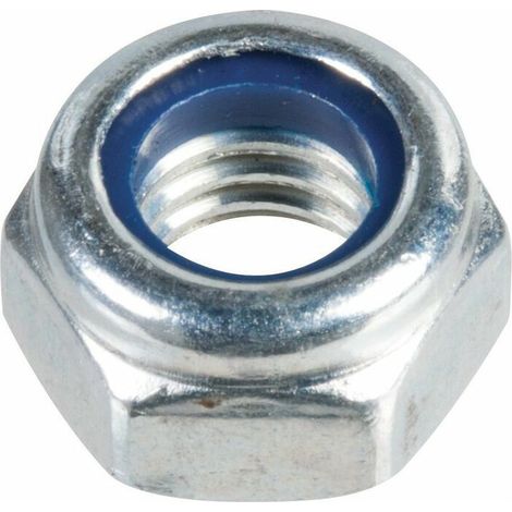Écrou hexagonal indesserrable zingué - diamètre 8 mm - Boîte de 200 - Viswood (1/5)