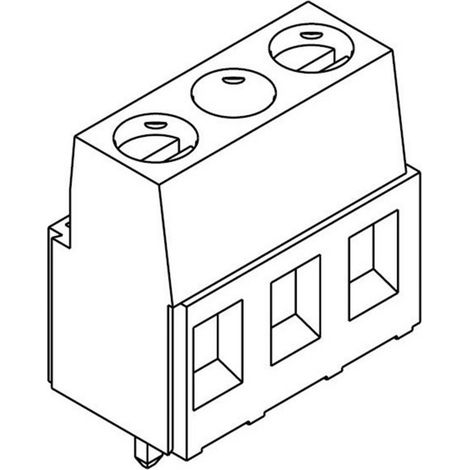 TE Connectivity 282843-2 Schraubklemmblock 1.50 mm² Polzahl 2 Grün 1 St.