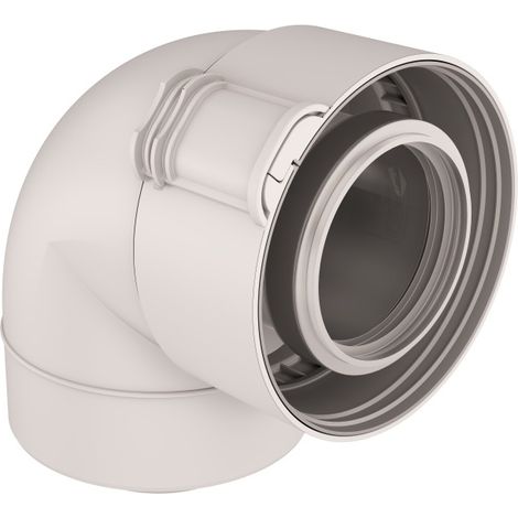 CODO ROLUX CONDENSACIÓN Ø60/100MM PPTL/PP 87° Sekurit