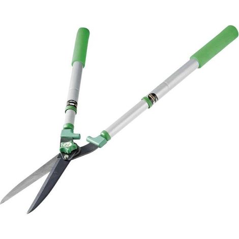Cisaille à Haies 64 cm - Lames Droites - Manche Télescopique - Pratique et Efficace - D-Work