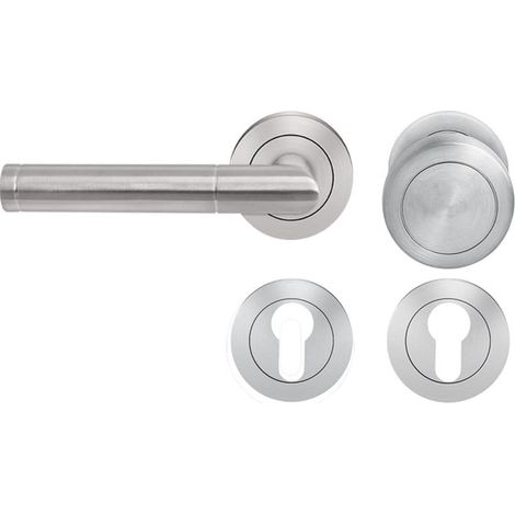 KARCHER DESIGN ER34 WGL 71 - Rio Steel, Wechselgarnitur links, Edelstahl (1/2)