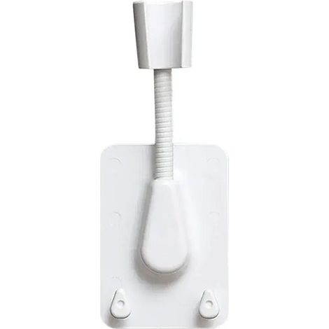 Douche de camping portable électrique (blanche) avec pompe et affichage numérique, idéale pour le camping, la plage et la randonnée. Étanche IPX7, elle est étanche et offre un affichage numérique.