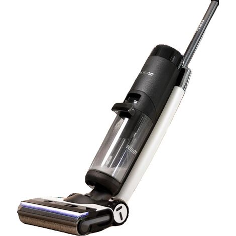 Essuie-sol humide et sec, puissance de 50W, batterie de 25,2V, rouleau de brosse supplémentaire inclus, fonctionnement sans fil, dimensions 27 x 10 x 10 pouces (1/5)