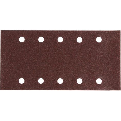 Makita Schleifpapier, 10 Stk., 115x229 mm, K 80, 10 Löcher