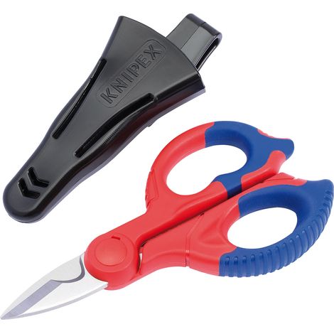 Knipex 15mm Electricians Cable Shears Model 95 05 155SB – Heavy-Duty Electrician's Cable Cutting Tool (1/5)
