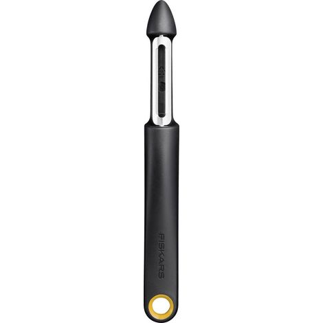 Fiskars – Éplucheur à lame pivotante Functional Form – Poignée fine, passe au lave-vaisselle, 18,4 cm (1/4)