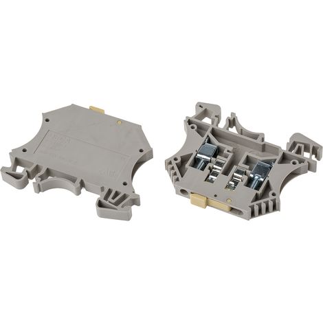 Bloc de jonction sectionnable RS PRO, 4mm², A visser ( Prix pour Paquet de 5 ) (1/2)